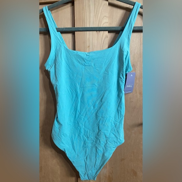 Auden Aqua Blue Bodysuit - Picture 3 of 3